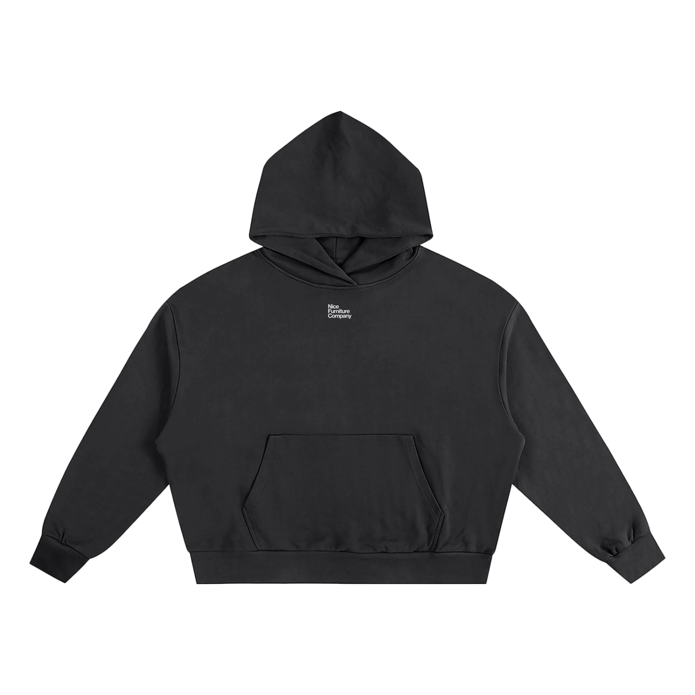 Mini Logo Boxy Oversized Hoodie